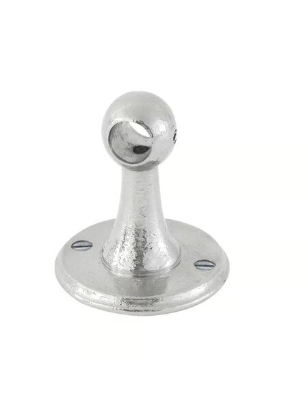 Dauby Stuk middensteun Ø 15mm - Wit brons (WB)
