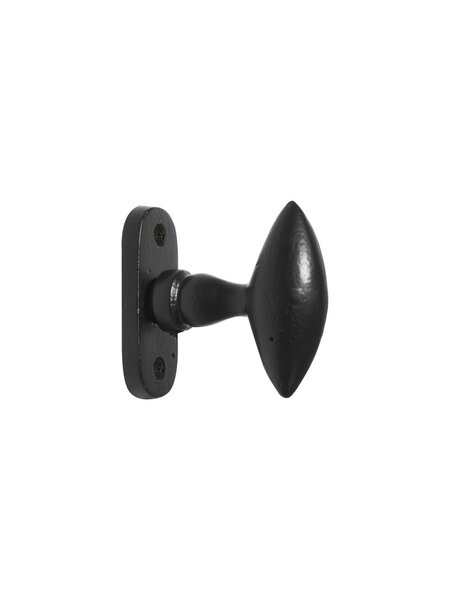 Dauby Paar deurknoppen BT254/ PBTC 1 - Zwart (N)