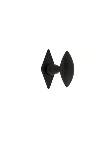 Dauby Paar deurknoppen BT254/E1100 zwart (N)