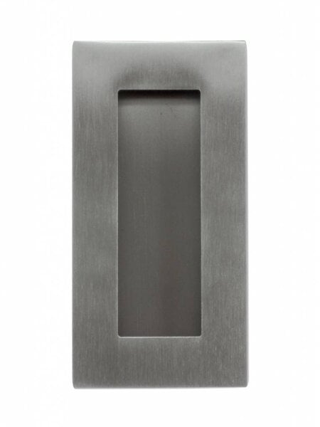 HDD Schuifdeurkom rechthoekig/rechthoekig  Carre per stuk RVS plus