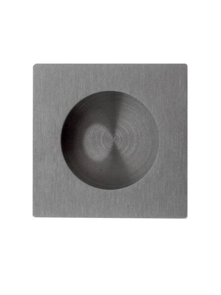 HDD Schuifdeurkom vierkant/rond Carre per stuk RVS plus