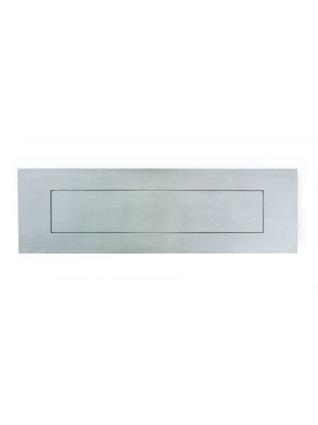 Formani Brievenbusklep Galaxy 300x80x2mm - Geborsteld Roestvrij staal AISI316
