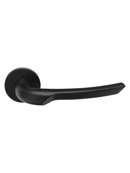 Formani Formani deurkrukken "RIVIO" GL102-G  geveerd - mat zwart PVD