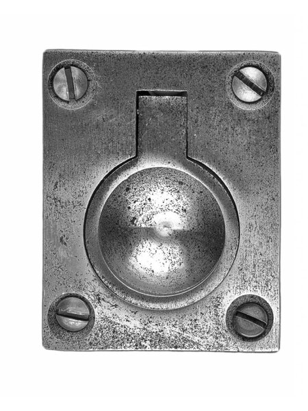 HDD Meubelgreep CARRE Retro Old Silver
