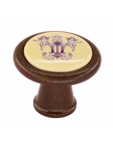 HDD Meubelknop DECOR 30mm roest