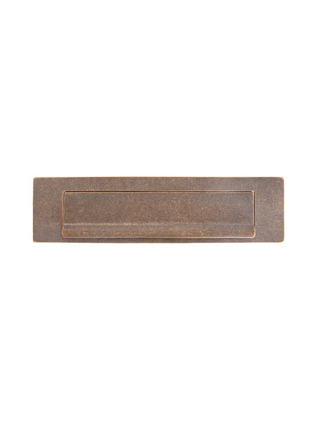 Dauby Brievenbus buitenklep - Ruw Brons (RB)