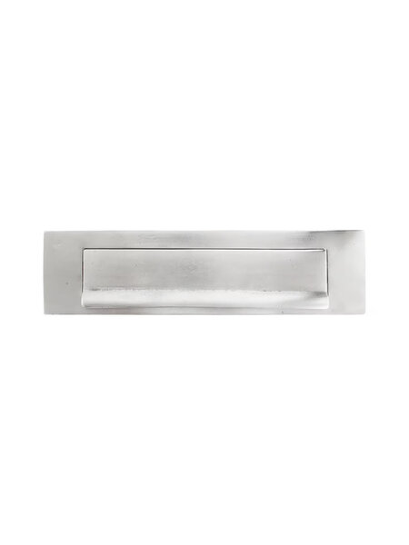 Dauby Brievenbus buitenklep - Mat Wit Brons (WBS)