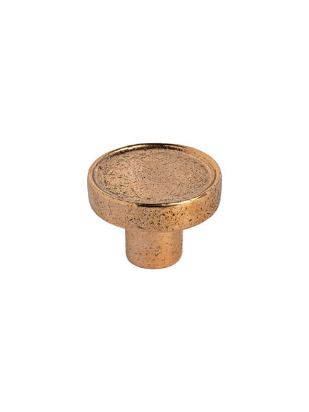 Dauby DAUBY CAST meubelknop PCAST-60 – Ruw Brons Gepolijst (RBP) – 60 mm