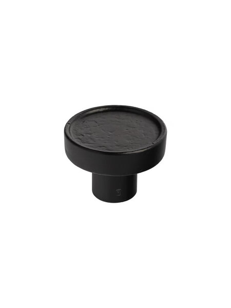Dauby DAUBY CAST meubelknop PCAST-60 – Verouderd IJzer - Zwart (VO) – 60 mm