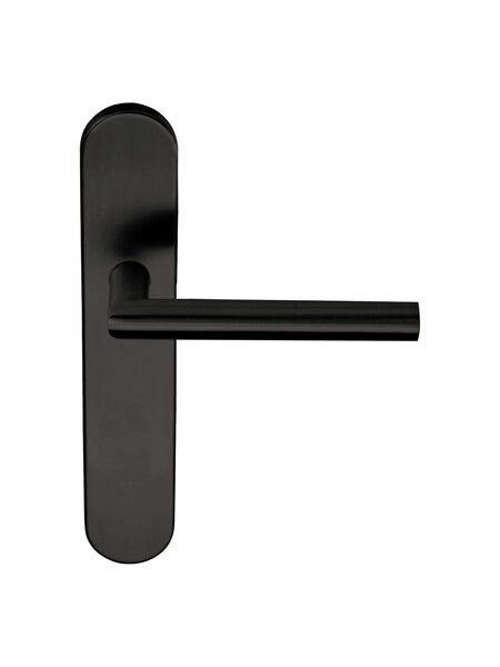 Formani Deurklinken Basics LB2-19P13SFC op blind schild - PVD Gunmetal