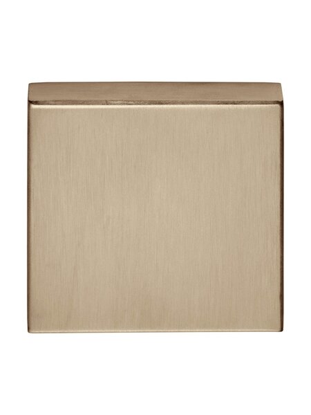 Formani 1 Basics BSQB53 blind plaatje 10 mm - vierkant - PVD licht brons