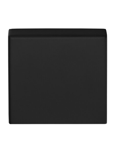 Formani 1 Basics BSQB53 blind plaatje 10 mm - vierkant - Mat zwart