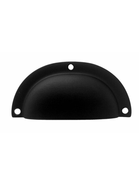 HDD Meubelgreep schelp modern zwart