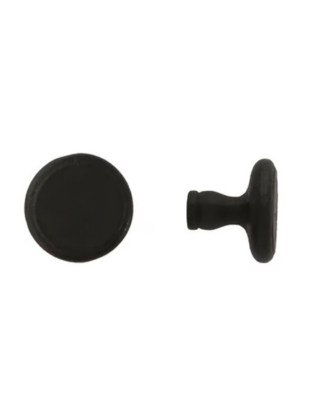 Dauby DAUBY RETRO meubelknop BT267ter – Zwart (N) – 32 mm