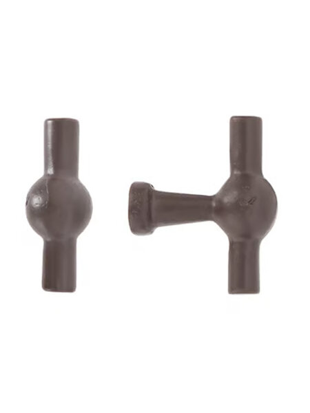 Dauby DAUBY CHEMIN DE FER meubelknop BT – Roest (RC) – 45 mm