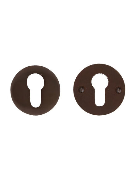 Dauby DAUBY RETRO set veiligheidsrozetten BSY-56 R1504 – Roest (RC) – Ø56 mm