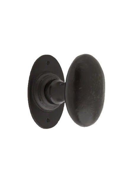 Dauby Paar DAUBY CD deurknoppen BT1020 op rozet R1508 - Zwart (N)