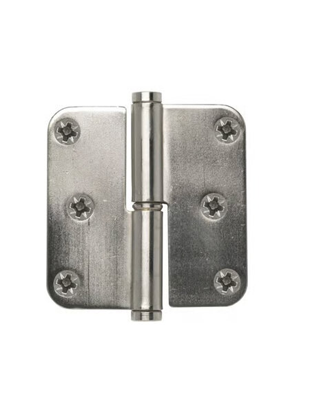 Dauby Scharnier PRE33 wit brons 80x80x2,5 mm