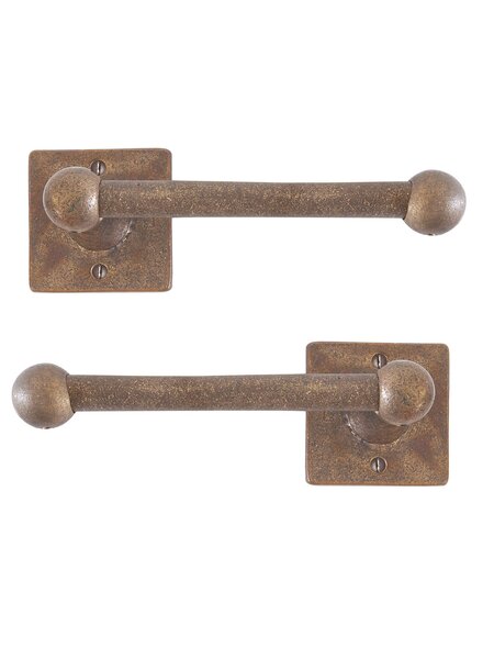 Dauby Dauby houder enkel square - ruw brons (RB)