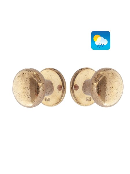 Dauby Dauby deurknoppen PHR/50 - ruw brons gepolijst (RBP)