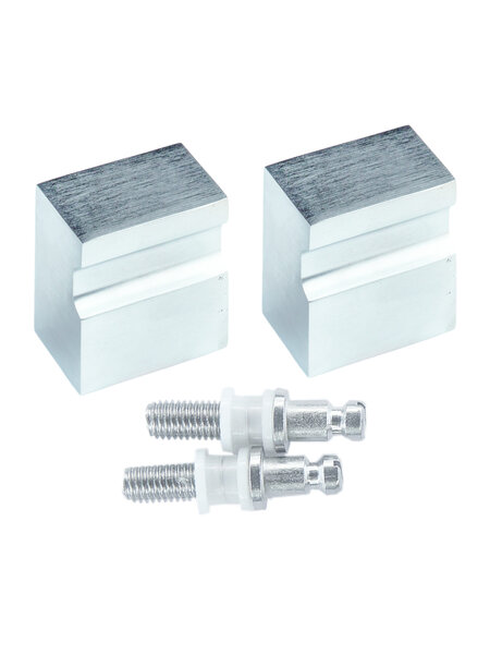 HDD Vaste deurknop X-Treme  cromsat  paar voor glas