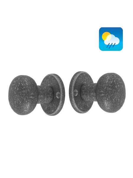 Dauby Dauby deurknoppen PHR/50 - ruw metaal (RM)