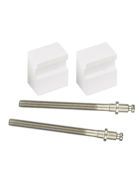 HDD Vaste deurknop X-Treme wit paar voor hout