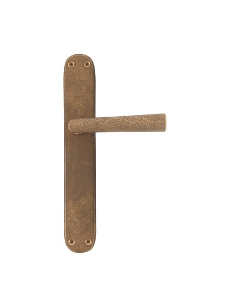 Dauby Paar deurklinken PH1925+/P40 ruw brons (RB)