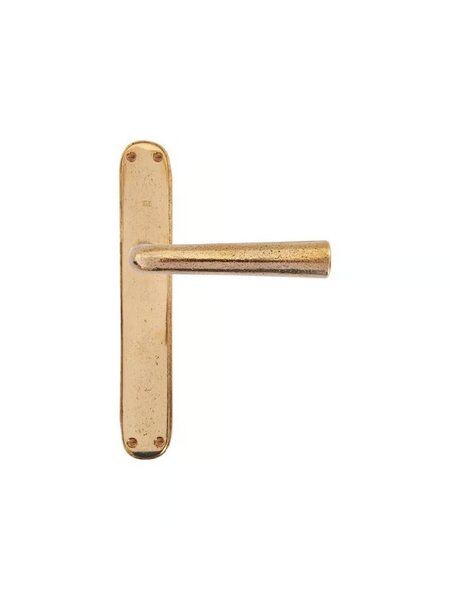 Dauby Paar deurklinken PH1925+/P40 ruw brons gepolijst (RBP)