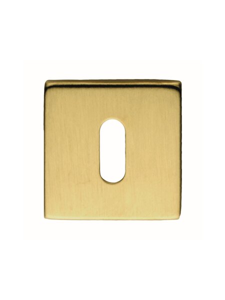 HDD 1 sleutelplaatje kubic shape mat goud