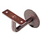 HDD TRAPLEUNINGHOUDER PLAT ROEST