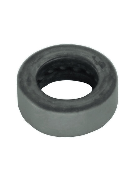 HDD Zwarte rvs Ring 16x6mm voor paumelle 100x88x3.5/6mm zwart