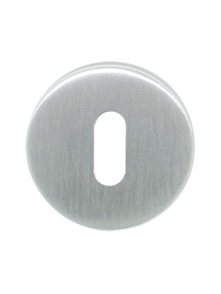 HDD Sleutelplaatje rond Shape RVS