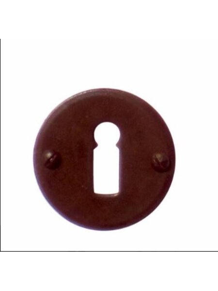 HDD 1 Sleutelplaatje roest rond