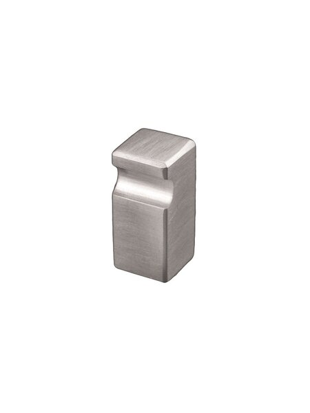 HDD Meubelknop CUBICA TOP 12 mm - RVS