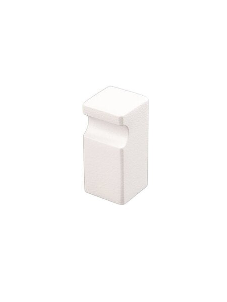 HDD Meubelknop CUBICA TOP 12 mm - wit
