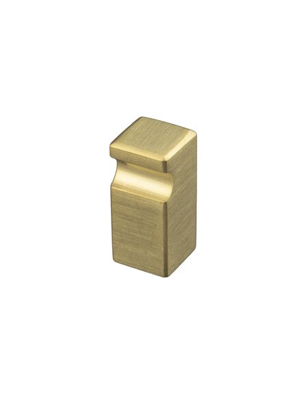 HDD Meubelknop CUBICA TOP 12 mm - mat goud