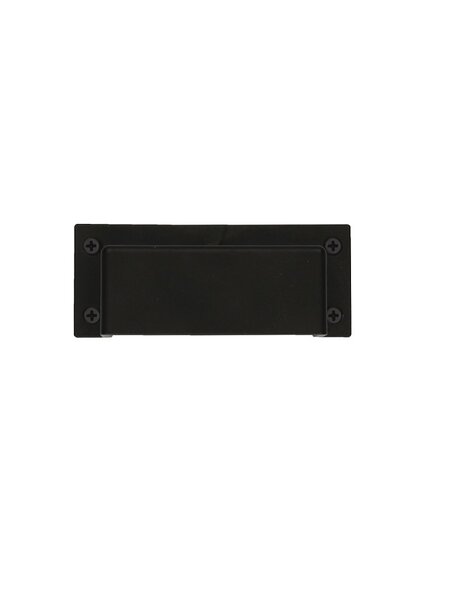 HDD Meubelgreep schelp RECHT - zwart
