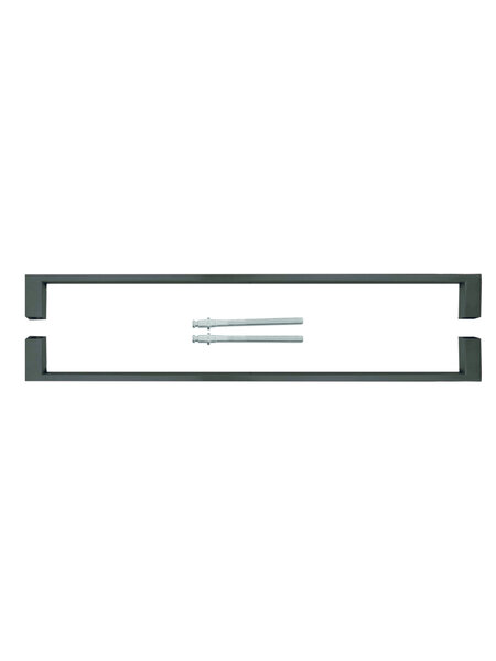 HDD Zwarte deurgrepen Cosmic 20/500 paar voor deur > 3cm