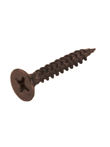 HDD Schroef mat brons L= 25 mm