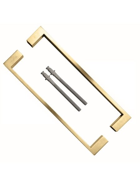 HDD Deurgrepen COSMIC 20/ 300 RVS mat goud - paar voor deurdikte >3CM