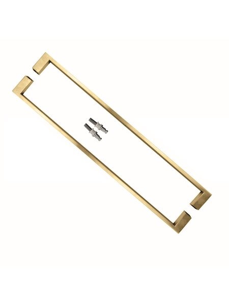 HDD Deurgrepen COSMIC 20/ 500 RVS mat goud - paar voor glas