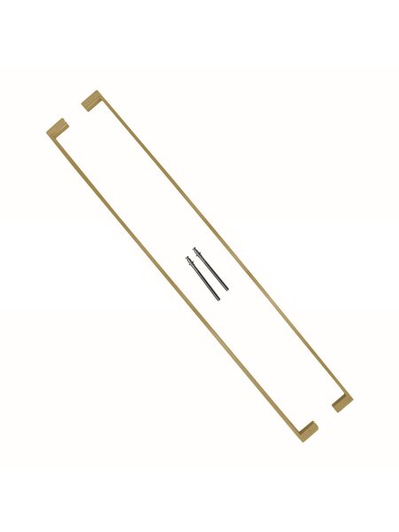HDD Deurgrepen COSMIC 20/ 1000 RVS mat goud - paar voor deurdikte >3CM