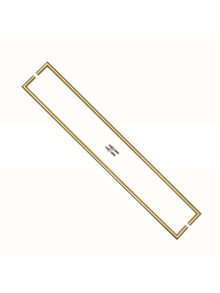 HDD Deurgrepen URG 20/ 1000 RVS mat goud - paar voor glas