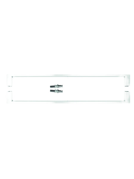 HDD Deurgreep COSMIC 20/500 - Wit Structuur - paar voor glas