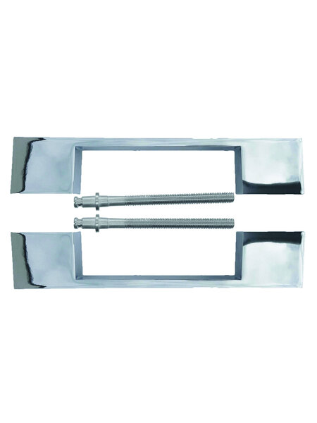 HDD Deurgreep X-TREME 180 mm  - Chroom - paar voor deurdikte >3 CM