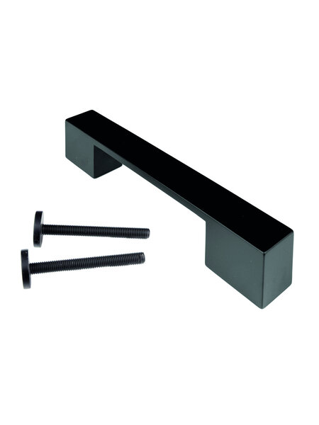 HDD Deurgreep X-TREME 180 mm  - mat Zwart - doorgaande montage