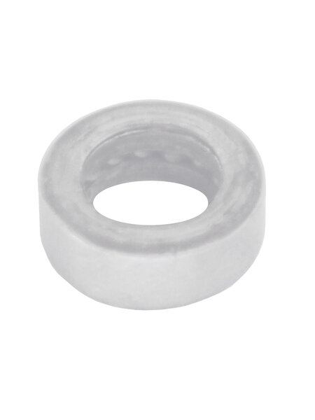 HDD RVS Ring Wit structuur 16x6mm voor paumelle 100x88x3.5/6mm
