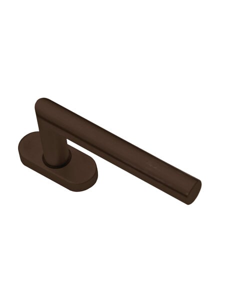 HDD Mat bronzen raamkruk I Shape 19mm