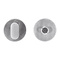 HDD Inox WC-Garnituur zonder indicator – I Shape Zero Ø53x8mm